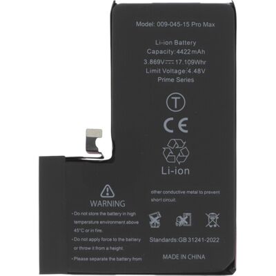 Batterie Prime Compatible Avec Iphone 15 Pro Max - Publicité Batterie Prime Compatible Avec Iphone 15 Pro Max - Publicité
