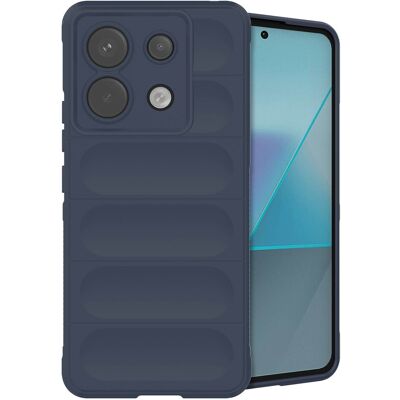 Imoshion Easygrip Backcover Pour Xiaomi Poco X6 Pro - Bleu Foncé - Publicité Imoshion Easygrip Backcover Pour Xiaomi Poco X6 Pro - Bleu Foncé - Publicité