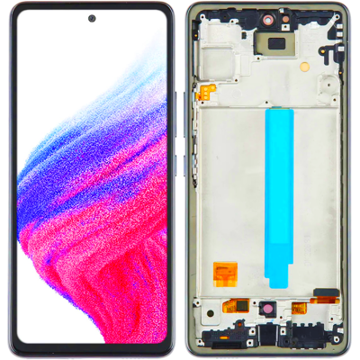 Sans Marque Écran Lcd + Tactile Samsung Sm-A536 Galaxy A53 5g (Oled) Cadre Noir - Publicité Sans Marque Écran Lcd + Tactile Samsung Sm-A536 Galaxy A53 5g (Oled) Cadre Noir - Publicité