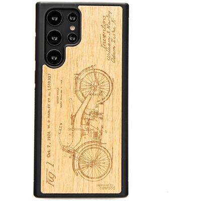 Bewood Étui En Bois Pour Samsung Galaxy S22 Ultra Harley Patent Aniegre - Publicité Bewood Étui En Bois Pour Samsung Galaxy S22 Ultra Harley Patent Aniegre - Publicité