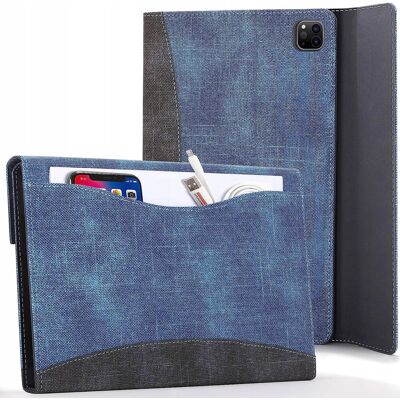 Amazon Étui Bleu Pour Ipad Pro 12,9\" 4e/5e/6e Génération, Fermé Par Rabat - Publicité Amazon Étui Bleu Pour Ipad Pro 12,9\" 4e/5e/6e Génération, Fermé Par Rabat - Publicité
