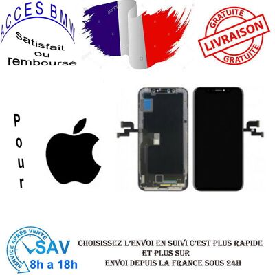 Ecran Lcd Apple Pour Iphone X Oled A1865, A1901 Noir - Publicité Ecran Lcd Apple Pour Iphone X Oled A1865, A1901 Noir - Publicité