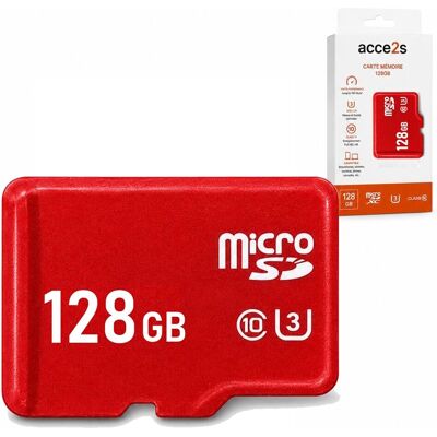 Acce2s Carte Micro Sd 128 Go Pour Xiaomi Redmi 15c A7 Pro 15 A5 14c 13c A3 12 A2 12 .. Publicité Acce2s Carte Micro Sd 128 Go Pour Xiaomi Redmi 15c A7 Pro 15 A5 14c 13c A3 12 A2 12 .. Publicité