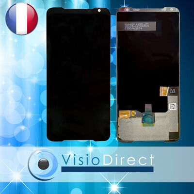 Vitre Tactile + Ecran Lcd Pour Asus Rog Phone 2 Zs660kl 6,59\" Noir - Publicité Vitre Tactile + Ecran Lcd Pour Asus Rog Phone 2 Zs660kl 6,59\" Noir - Publicité