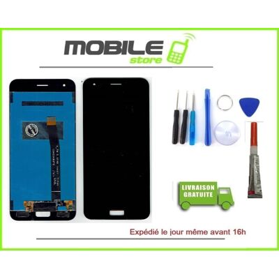 Vitre Tactile + Ecran Lcd Pour Asus Zenfone 4 Et Ze554kl Noir + Outils + Colle - Publicité Vitre Tactile + Ecran Lcd Pour Asus Zenfone 4 Et Ze554kl Noir + Outils + Colle - Publicité