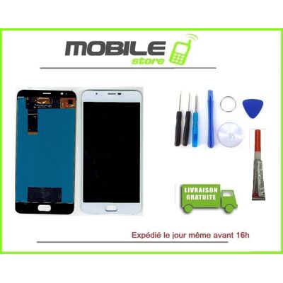 Vitre Tactile + Ecran Lcd Pour Asus Zenfon 4 Max Plus Zc550tl Blanc X015d + Coll - Publicité Vitre Tactile + Ecran Lcd Pour Asus Zenfon 4 Max Plus Zc550tl Blanc X015d + Coll - Publicité