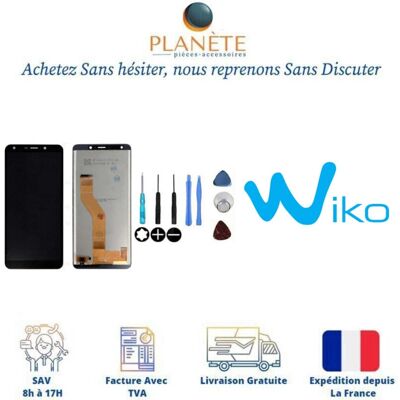 Original Ecran Lcd Et Vitre Tactile Noir Sans Châssis Pour Wiko Y61 (Relife) - Publicité Original Ecran Lcd Et Vitre Tactile Noir Sans Châssis Pour Wiko Y61 (Relife) - Publicité