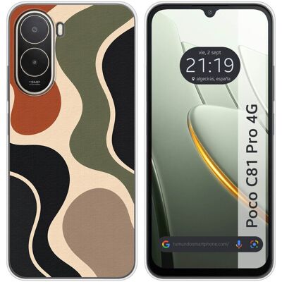 Tumundosmartphone Housse Tpu Flexible Xiaomi Poco C81 Pro 4g Design Splash 02 Dessins Multicolore - Publicité Tumundosmartphone Housse Tpu Flexible Xiaomi Poco C81 Pro 4g Design Splash 02 Dessins Multicolore - Publicité