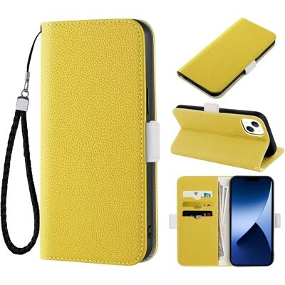 Amazon Étui Pour Iphone 14 Avec Rabat, Fermeture Magnétique, Jaune A2882 A2649 A2881 - Publicité Amazon Étui Pour Iphone 14 Avec Rabat, Fermeture Magnétique, Jaune A2882 A2649 A2881 - Publicité