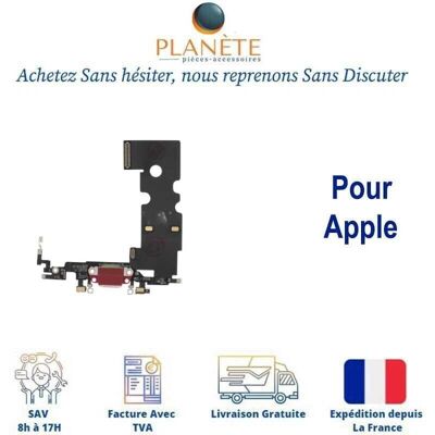 Original Connecteur De Charge Rouge Pour Apple Iphone Se3 (Relife) - Publicité Original Connecteur De Charge Rouge Pour Apple Iphone Se3 (Relife) - Publicité