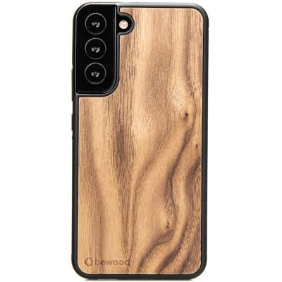Bewood Étui En Bois Pour Samsung Galaxy S22 Plus, En Noyer Américain - Publicité Bewood Étui En Bois Pour Samsung Galaxy S22 Plus, En Noyer Américain - Publicité