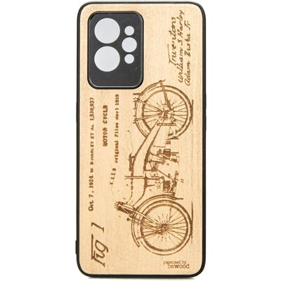 Bewood Étui En Bois Realme Gt 2 Pro Harley Patent Aniegre - Publicité Bewood Étui En Bois Realme Gt 2 Pro Harley Patent Aniegre - Publicité