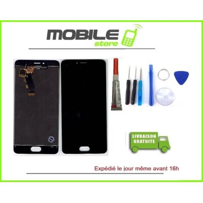 Vitre Tactile + Ecran Lcd Pour Meizu M3s Couleur Noir + Outils + Colle - Publicité Vitre Tactile + Ecran Lcd Pour Meizu M3s Couleur Noir + Outils + Colle - Publicité