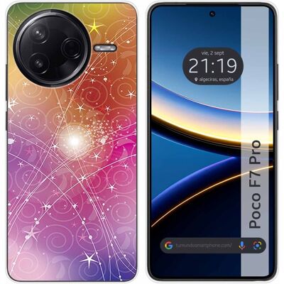 Tumundosmartphone Housse En Silicone Pour Xiaomi Poco F7 Pro 5g Design Abstrait Dessins - Publicité Tumundosmartphone Housse En Silicone Pour Xiaomi Poco F7 Pro 5g Design Abstrait Dessins - Publicité