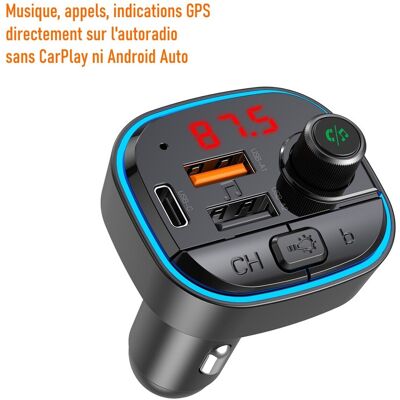 Acce2s Transmetteur Fm Autoradio Pour Xiaomi Redmi A5 14c 13c A3 12 12c A2 9a 10c 9c... Publicité Acce2s Transmetteur Fm Autoradio Pour Xiaomi Redmi A5 14c 13c A3 12 12c A2 9a 10c 9c... Publicité
