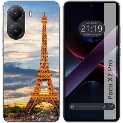 Capa Paris - Poco X7 Pro 5G - Multicolor - Étui de téléphone - Publicité Capa Paris - Poco X7 Pro 5G - Multicolor - Étui de téléphone - Publicité