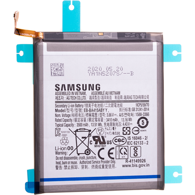 Sans Marque Batterie Originale Samsung Galaxy A41 3500 Mah - Publicité Sans Marque Batterie Originale Samsung Galaxy A41 3500 Mah - Publicité