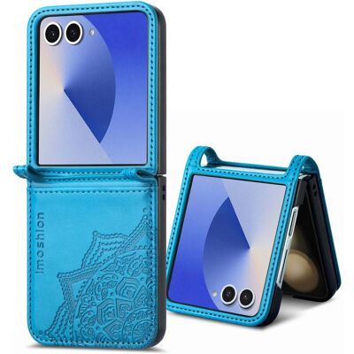 Imoshion Mandala Bookcase Pour Samsung Galaxy Z Flip 7 - Turquoise - Publicité Imoshion Mandala Bookcase Pour Samsung Galaxy Z Flip 7 - Turquoise - Publicité