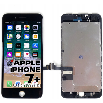 Sans Marque Écran Premium Pour Apple Iphone 7 Plus Noir - Publicité Sans Marque Écran Premium Pour Apple Iphone 7 Plus Noir - Publicité