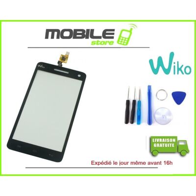Vitre Tactile Originale Pour Wiko Rainbow 4g Noir + Outils - Publicité Vitre Tactile Originale Pour Wiko Rainbow 4g Noir + Outils - Publicité