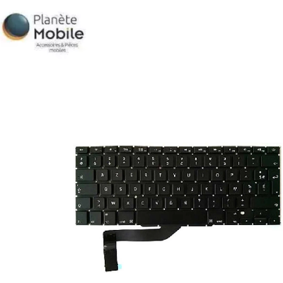Clavier Azerty Pour Apple Macbook Pro Retina 15 (2014) A1398 - Publicité Clavier Azerty Pour Apple Macbook Pro Retina 15 (2014) A1398 - Publicité
