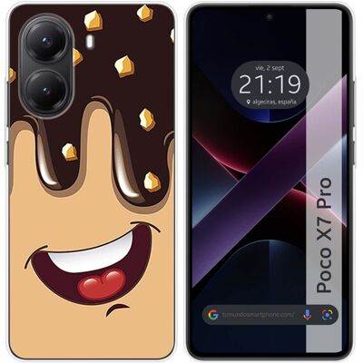 Capa Design - Poco X7 Pro 5G - Glace au chocolat - Publicité Capa Design - Poco X7 Pro 5G - Glace au chocolat - Publicité