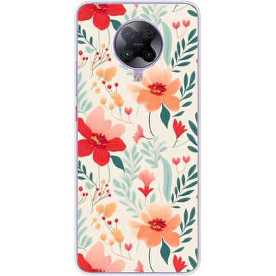 1001coques - Poco F2 Pro - Flower Wall - Funda de teléfono - Publicité 1001coques - Poco F2 Pro - Flower Wall - Funda de teléfono - Publicité