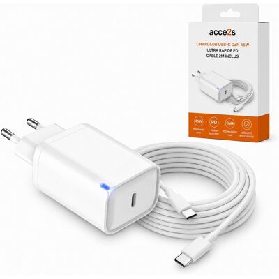 Acce2s Chargeur Usb-C 45w Gan Pd Pour Xiaomi Poco X8 Pro Max M8 Pro F8 Pro Ultra F7 .. Publicité Acce2s Chargeur Usb-C 45w Gan Pd Pour Xiaomi Poco X8 Pro Max M8 Pro F8 Pro Ultra F7 .. Publicité