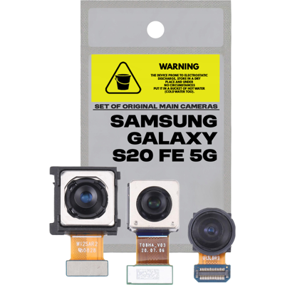 Sans Marque Zestaw Oryginalnych Aparatów Głównych 3 Szt. Do Samsung S20 Fe 5g Sm-G781b - Publicité Sans Marque Zestaw Oryginalnych Aparatów Głównych 3 Szt. Do Samsung S20 Fe 5g Sm-G781b - Publicité
