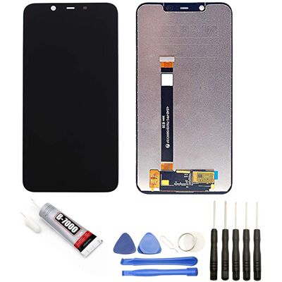 Visiodirect Vitre Tactile + Ecran Lcd Pour Nokia 8.1 6.18\" Noir Outils Colle - Publicité Visiodirect Vitre Tactile + Ecran Lcd Pour Nokia 8.1 6.18\" Noir Outils Colle - Publicité