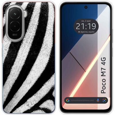 Tumundosmartphone Housse En Silicone Pour Xiaomi Poco M7 4g Design Animal 02 Dessins - Publicité Tumundosmartphone Housse En Silicone Pour Xiaomi Poco M7 4g Design Animal 02 Dessins - Publicité