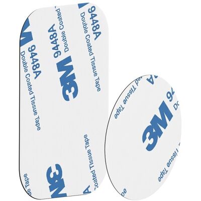 Linq Lot De 2 Plaques Métalliques Adhésives Pour Smartphone Sur Support Magnétique - Publicité Linq Lot De 2 Plaques Métalliques Adhésives Pour Smartphone Sur Support Magnétique - Publicité
