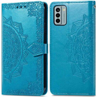 Coque Rabattable Imoshion Mandala Nokia G22 - Turquoise - Publicité Coque Rabattable Imoshion Mandala Nokia G22 - Turquoise - Publicité