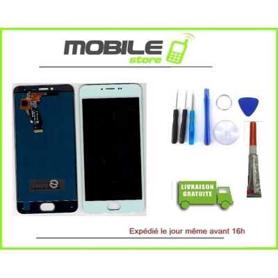 Vitre Tactile + Ecran Lcd Pour Meizu M3s Couleur Blanc+ Outils + Colle - Publicité Vitre Tactile + Ecran Lcd Pour Meizu M3s Couleur Blanc+ Outils + Colle - Publicité