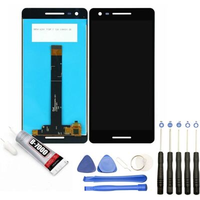 Visiodirect Vitre Tactile + Ecran Lcd Pour Nokia 2.1 5.5\" Argente + Outils + Colle - Publicité Visiodirect Vitre Tactile + Ecran Lcd Pour Nokia 2.1 5.5\" Argente + Outils + Colle - Publicité