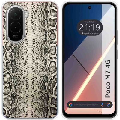 Tumundosmartphone Housse En Silicone Pour Xiaomi Poco M7 4g Design Animal 01 Dessins - Publicité Tumundosmartphone Housse En Silicone Pour Xiaomi Poco M7 4g Design Animal 01 Dessins - Publicité