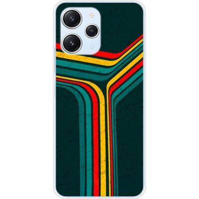1001coques - Redmi 12 - Lignes rétro - Coque de téléphone - Publicité 1001coques - Redmi 12 - Lignes rétro - Coque de téléphone - Publicité