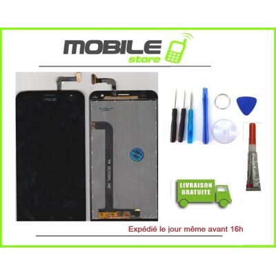 Vitre Tactile + Lcd Pour Asus Zenfone Ze550kl Et Z00ld + Outils + Colle - Publicité Vitre Tactile + Lcd Pour Asus Zenfone Ze550kl Et Z00ld + Outils + Colle - Publicité
