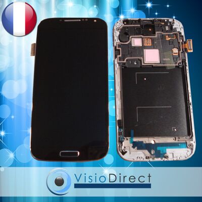 Visiodirect Ecran Vitre Sur Chassis Pour Samsung Galaxy S4 I9505 Noir Black Edition - Publicité Visiodirect Ecran Vitre Sur Chassis Pour Samsung Galaxy S4 I9505 Noir Black Edition - Publicité