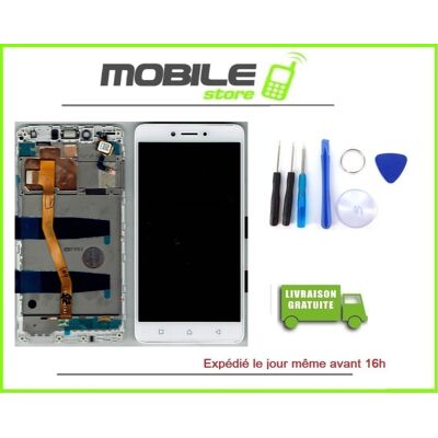IBM Vitre Tactile + Ecran Lcd + Chassis + Hp Pour Lenovo K6 Note Blanc + Outils - Publicité IBM Vitre Tactile + Ecran Lcd + Chassis + Hp Pour Lenovo K6 Note Blanc + Outils - Publicité