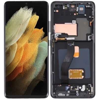 Sans Marque Écran Lcd + Tactile Samsung Galaxy S21 Ultra 5g Sm-G998b Oled Cadre Noir - Publicité Sans Marque Écran Lcd + Tactile Samsung Galaxy S21 Ultra 5g Sm-G998b Oled Cadre Noir - Publicité