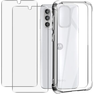 Amazon 2 Étuis En Verre Transparents Pour Motorola Moto G52 - Publicité Amazon 2 Étuis En Verre Transparents Pour Motorola Moto G52 - Publicité