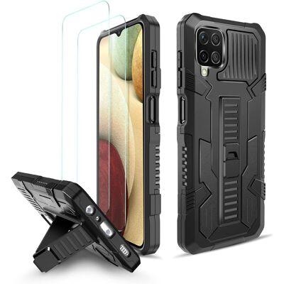 Amazon 2 Étuis En Verre Pour Samsung Galaxy A12 2020 Noir - Publicité Amazon 2 Étuis En Verre Pour Samsung Galaxy A12 2020 Noir - Publicité
