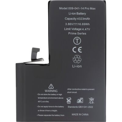 Batterie Prime Compatible Avec Iphone 14 Pro Max - Publicité Batterie Prime Compatible Avec Iphone 14 Pro Max - Publicité