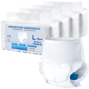 Vevor Couche Culotte Adulte Sous-Vêtements De Protection D'Incontinence Taille L - Publicité Vevor Couche Culotte Adulte Sous-Vêtements De Protection D'Incontinence Taille L - Publicité