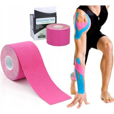 Bez Marki Bande Kinésiologique Tejp Pour La Physiothérapie, 5 Cm X 5 M, Couleurs Pour Les - Publicité Bez Marki Bande Kinésiologique Tejp Pour La Physiothérapie, 5 Cm X 5 M, Couleurs Pour Les - Publicité