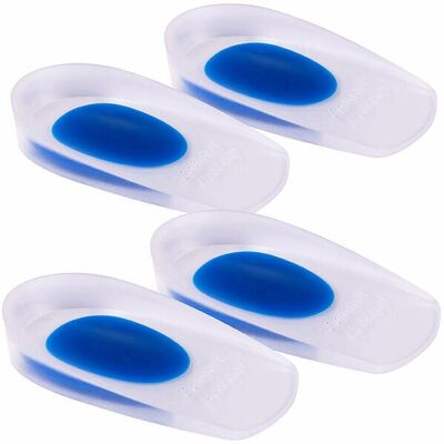 2 Paires De Talonnettes En Gel - Pointure 35 À 39 - Newgen Medicals - Publicité 2 Paires De Talonnettes En Gel - Pointure 35 À 39 - Newgen Medicals - Publicité