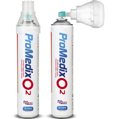 Promedix - Inhalateur d'oxygène portable - 12L - Publicité Promedix - Inhalateur d'oxygène portable - 12L - Publicité