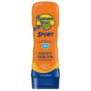 Banana Boat Lotion Solaire Ultra Sport Spf 30 8 Oz - Publicité Banana Boat Lotion Solaire Ultra Sport Spf 30 8 Oz - Publicité
