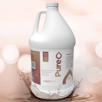 Suntana Pure Tan - 4000ml - Moyen - 10% DHA - Solution de bronzage impeccable - Publicité Suntana Pure Tan - 4000ml - Moyen - 10% DHA - Solution de bronzage impeccable - Publicité